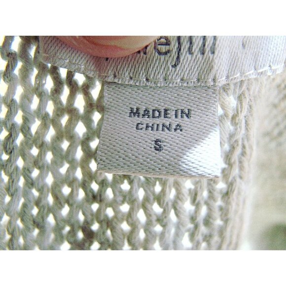 J. Jill Pure Jill Womens Open Front Cardigan Long Sweater Green Heathered Small - Picture 7 of 13